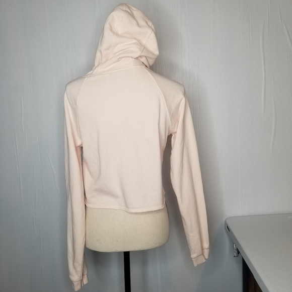 Techstyles Graphic Cropped Crewneck Sweatshirt Hoodie Size Medium - Picture 7 of 13